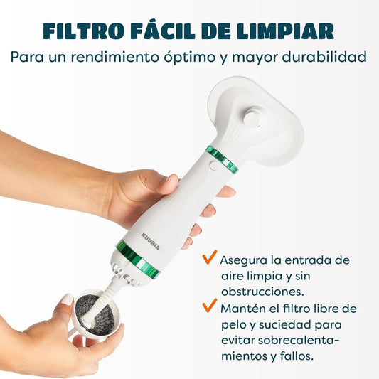 Secador-Cepillo para Mascotas 2 en 1 | Cuidado y Secado Rápido - Portátil y Eficiente