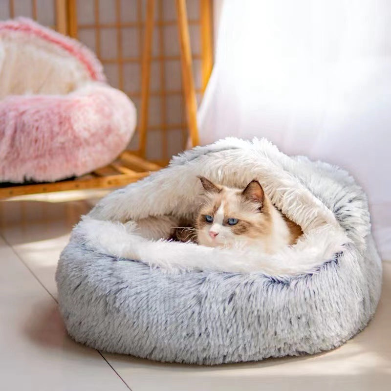 CAMA DE TERCIOPELO PARA PERROS – CONFORT Y DISEÑO ELEGANTE