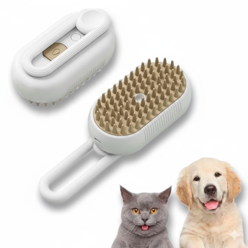 Cepillo Vapor Para Mascotas