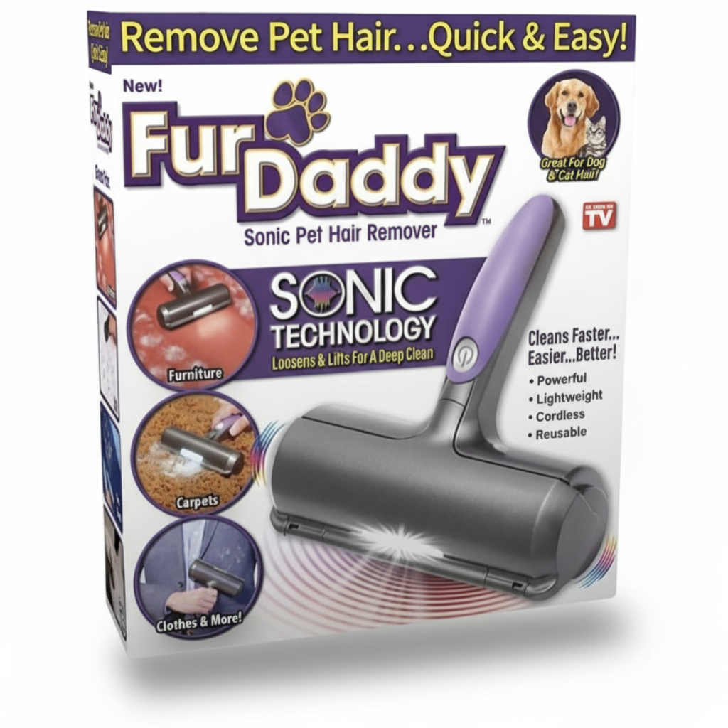 Rodillo Quita Pelos LED