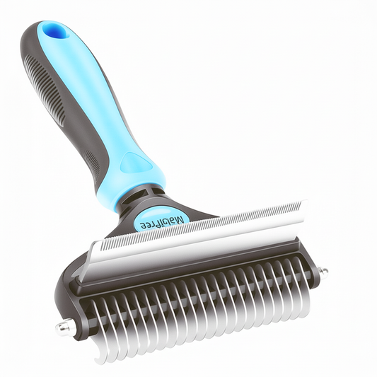 Cepillo de mascotas 2 en 1
